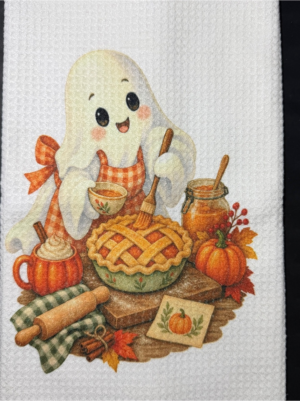 New Cute Halloween Ghost Kitchen Towel - New